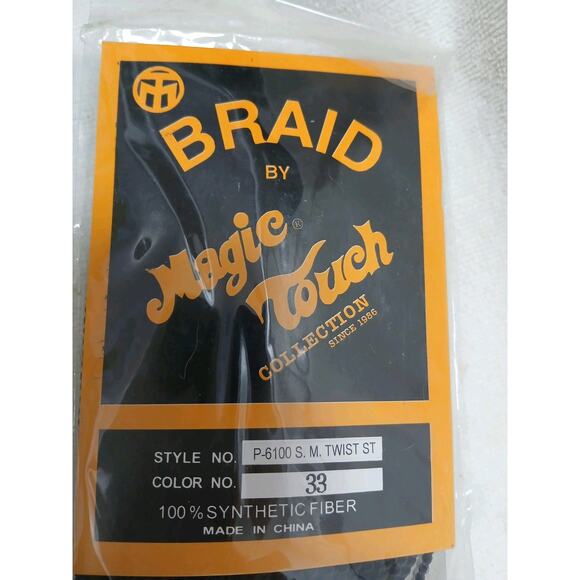 Hair Braids Brown Black Raggae 24"  Long Hair Extension Mini Twist Glam Holiday - Picture 9 of 9